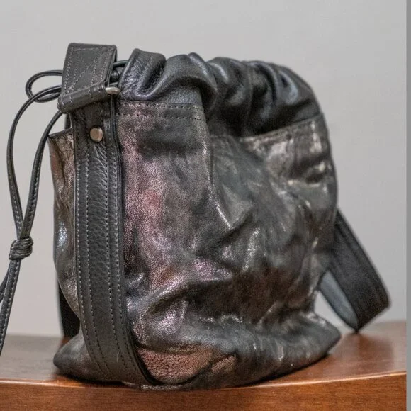 Rough & Tumble -Baby Borough Black with Gilded Pockets & Purple Lining - Picture 12 of 13